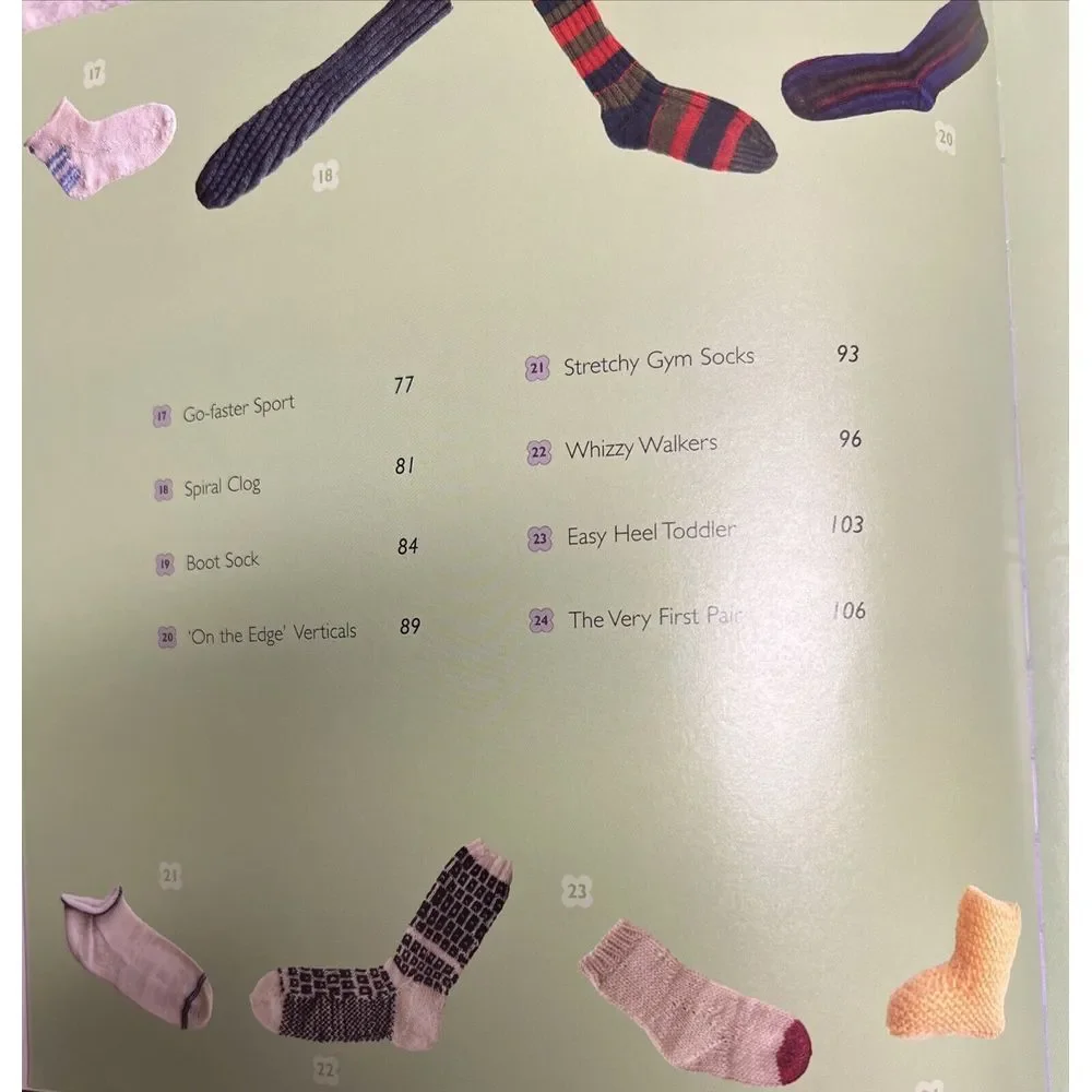 Socks (Cozy) Chrissie Day, 30 Different Socks, Something For Everyone- Very Good